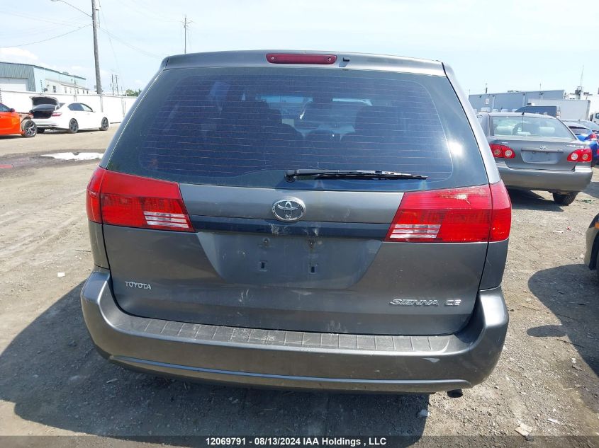 2005 Toyota Sienna Ce VIN: 5TDZA29C45S315529 Lot: 12069791