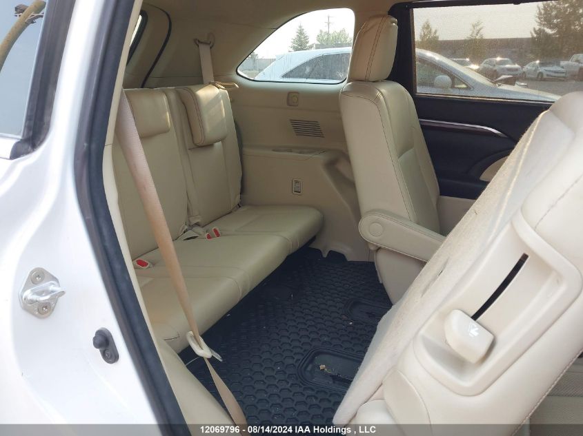 2016 Toyota Highlander Limited/Ltd Platinum VIN: 5TDDKRFH7GS347927 Lot: 12069796