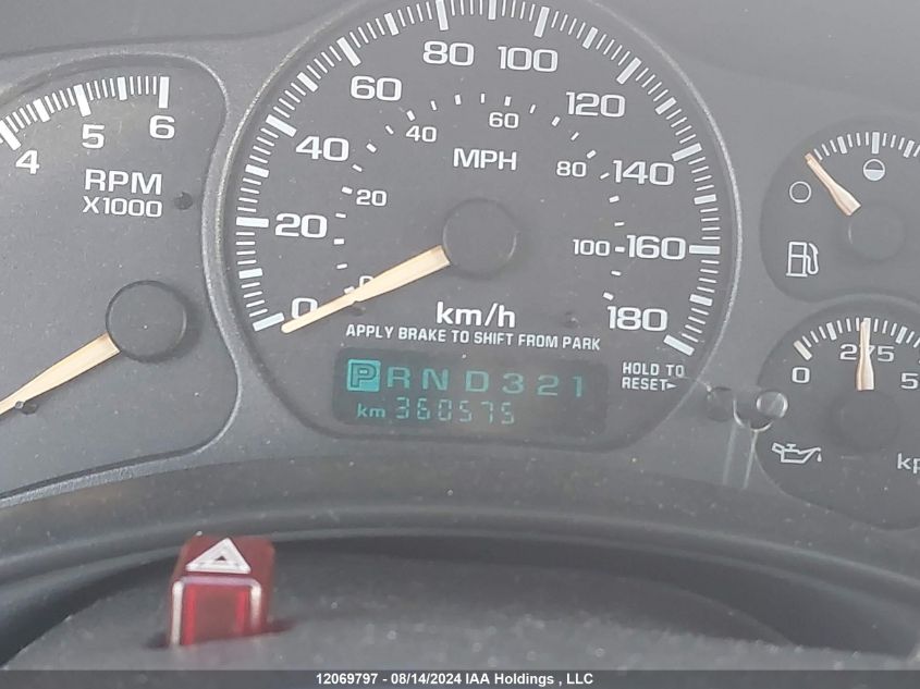 2001 Chevrolet Tahoe K1500 VIN: 1GNEK13T41J287731 Lot: 12069797