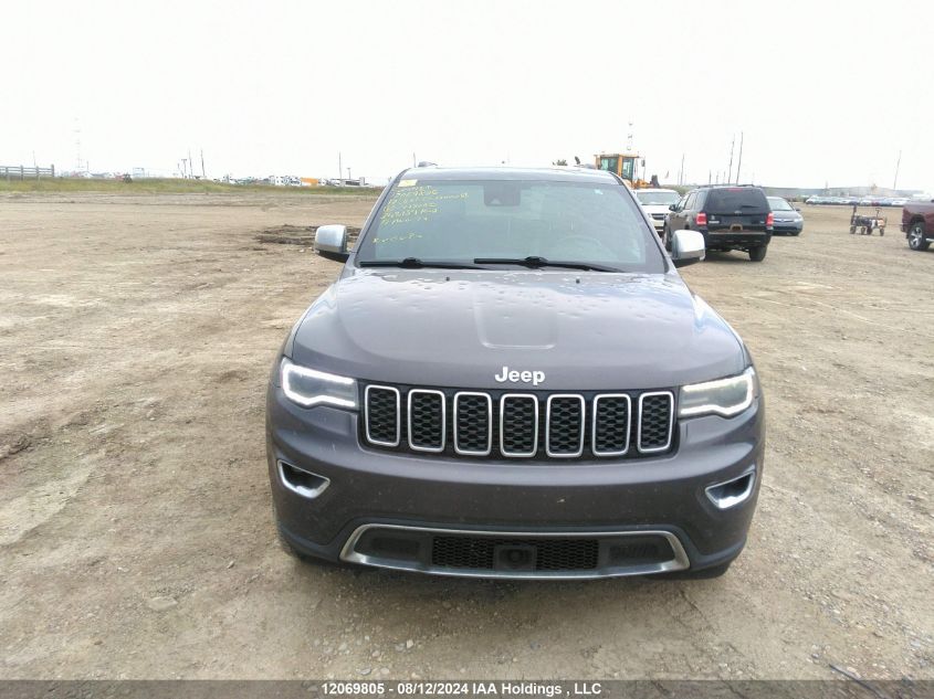 2017 Jeep Grand Cherokee Limited VIN: 1C4RJFBG3HC713065 Lot: 12069805