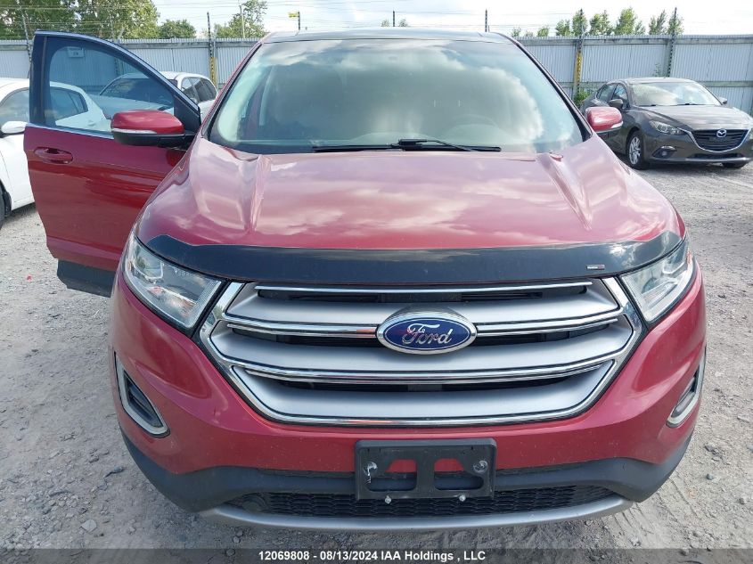 2016 Ford Edge Sel VIN: 2FMPK4J98GBB96948 Lot: 12069808