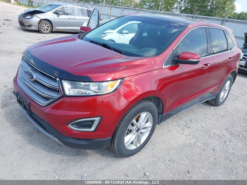 2016 Ford Edge Sel VIN: 2FMPK4J98GBB96948 Lot: 12069808