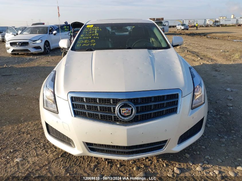 2013 Cadillac Ats Luxury VIN: 1G6AH5S35D0126459 Lot: 12069833