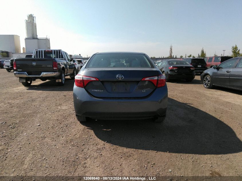 2015 Toyota Corolla L/Le/Le Pls/Prm/S/S Pls VIN: 2T1BURHE0FC439568 Lot: 12069840