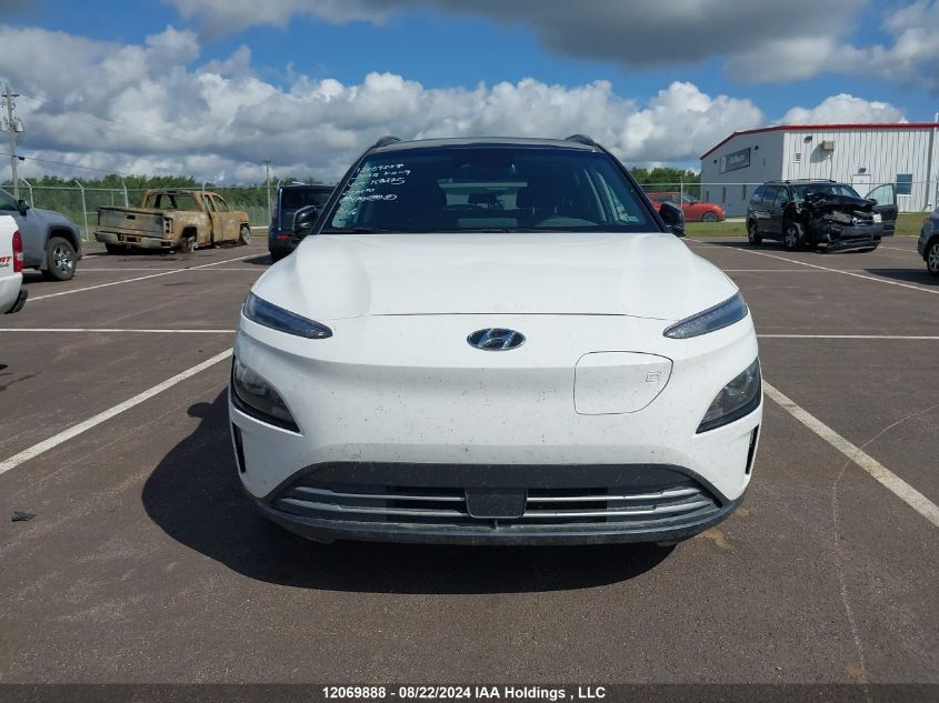 2022 Hyundai Kona Electric Preferred With Two-Tone Roof VIN: KM8K23AGXNU158275 Lot: 12069888