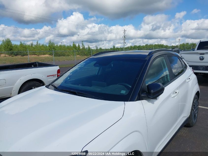 2022 Hyundai Kona Electric Preferred With Two-Tone Roof VIN: KM8K23AGXNU158275 Lot: 12069888