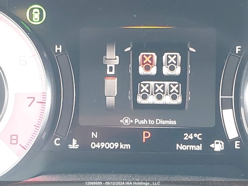 2022 Acura Rdx VIN: 5J8TC2H69NL800330 Lot: 12069889