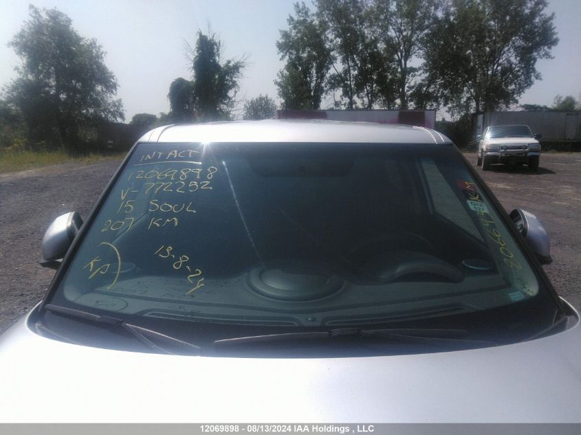 2015 Kia Soul VIN: KNDJN2A23F7772252 Lot: 12069898