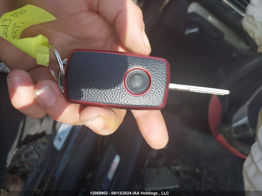 2013 Volkswagen Golf Gti VIN: WVWHV7AJXDW118628 Lot: 12069902