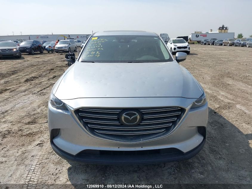 2019 Mazda Cx-9 Touring VIN: JM3TCBCY2K0314583 Lot: 12069910