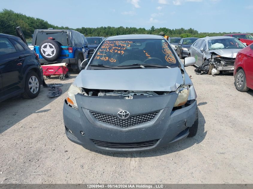 2009 Toyota Yaris VIN: JTDBT923191312749 Lot: 12069943