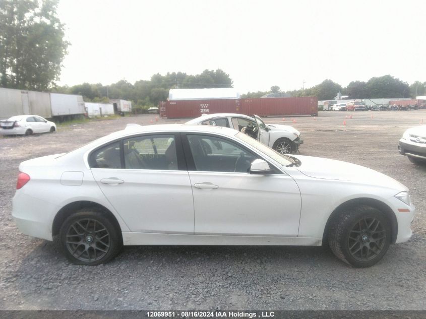 2013 BMW 328 Xi VIN: WBA3B3C59DF543797 Lot: 12069951
