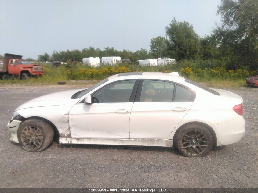 2013 BMW 328 Xi VIN: WBA3B3C59DF543797 Lot: 12069951