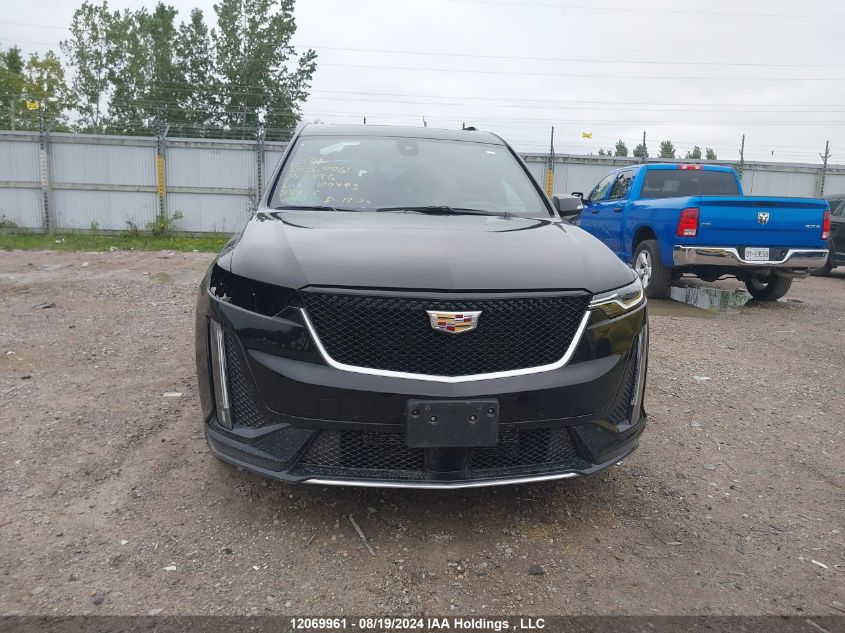 2021 Cadillac Xt6 VIN: 1GYKPGRS5MZ129493 Lot: 12069961