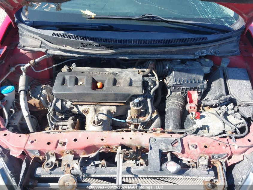 2012 Honda Civic Cpe VIN: 2HGFG3A59CH009153 Lot: 12069963