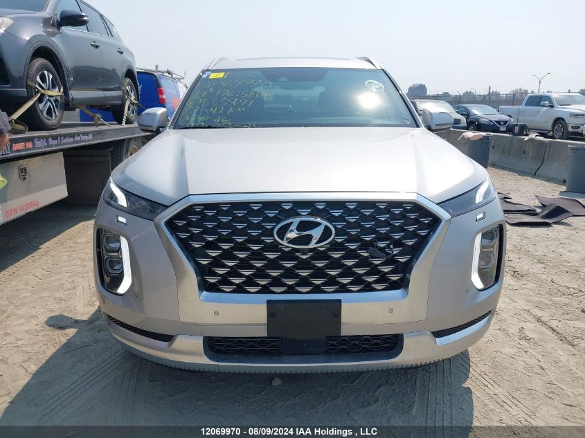 2021 Hyundai Palisade Limited VIN: KM8R5DHE5MU335491 Lot: 12069970