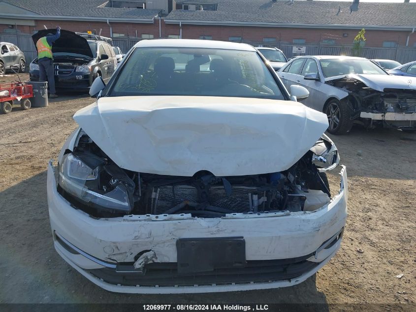 2019 Volkswagen Golf VIN: 3VWG57AU6KM014038 Lot: 12069977