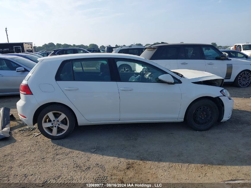 2019 Volkswagen Golf VIN: 3VWG57AU6KM014038 Lot: 12069977