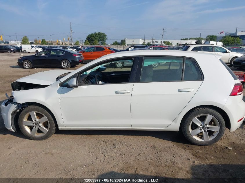 2019 Volkswagen Golf VIN: 3VWG57AU6KM014038 Lot: 12069977