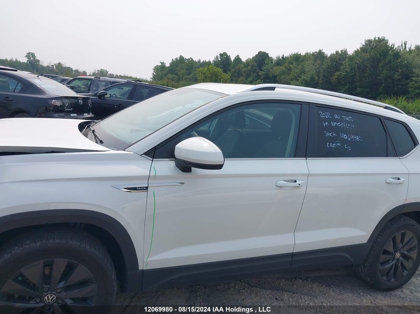 Auction sale of the 2022 VOLKSWAGEN TAOS , vin: 3VVWX7B23NM039359, lot number: 12069980