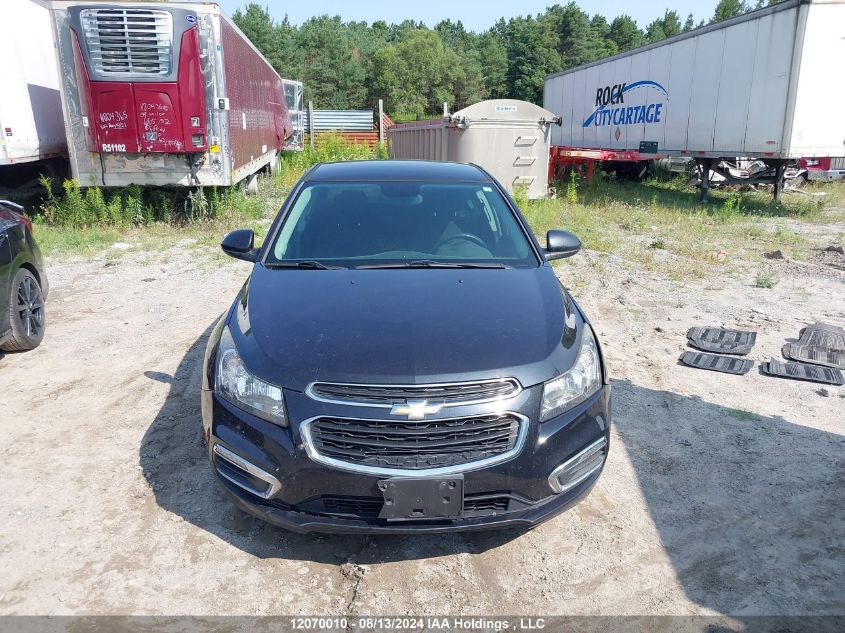 2016 Chevrolet Cruze Limited Lt VIN: 1G1PE5SB7G7102434 Lot: 12070010