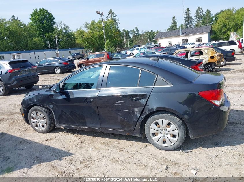 2016 Chevrolet Cruze Limited Lt VIN: 1G1PE5SB7G7102434 Lot: 12070010
