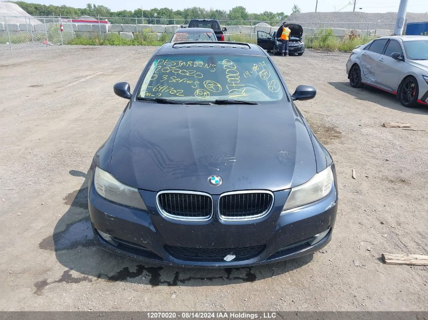 2010 BMW 3 Series VIN: WBAPG7C59AA641702 Lot: 12070020