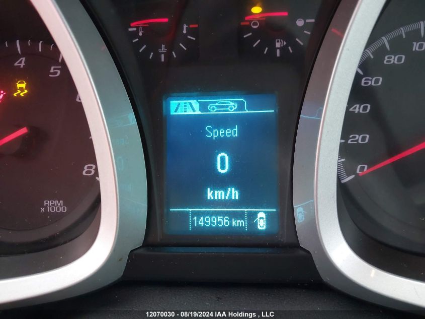 2013 Chevrolet Equinox VIN: 2GNFLDE36D6335568 Lot: 12070030