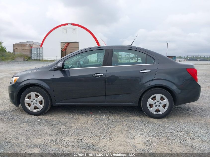 2014 Chevrolet Sonic VIN: 1G1JC5EH4E4187095 Lot: 12070043