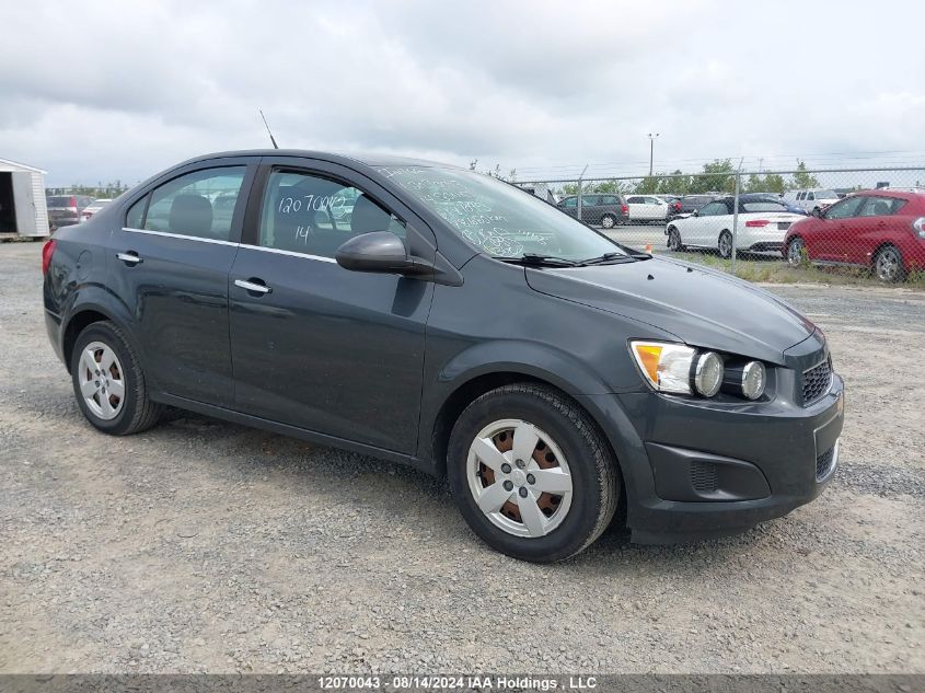 2014 Chevrolet Sonic VIN: 1G1JC5EH4E4187095 Lot: 12070043