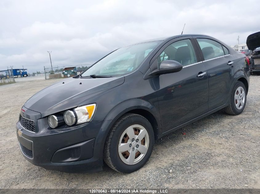 2014 Chevrolet Sonic VIN: 1G1JC5EH4E4187095 Lot: 12070043