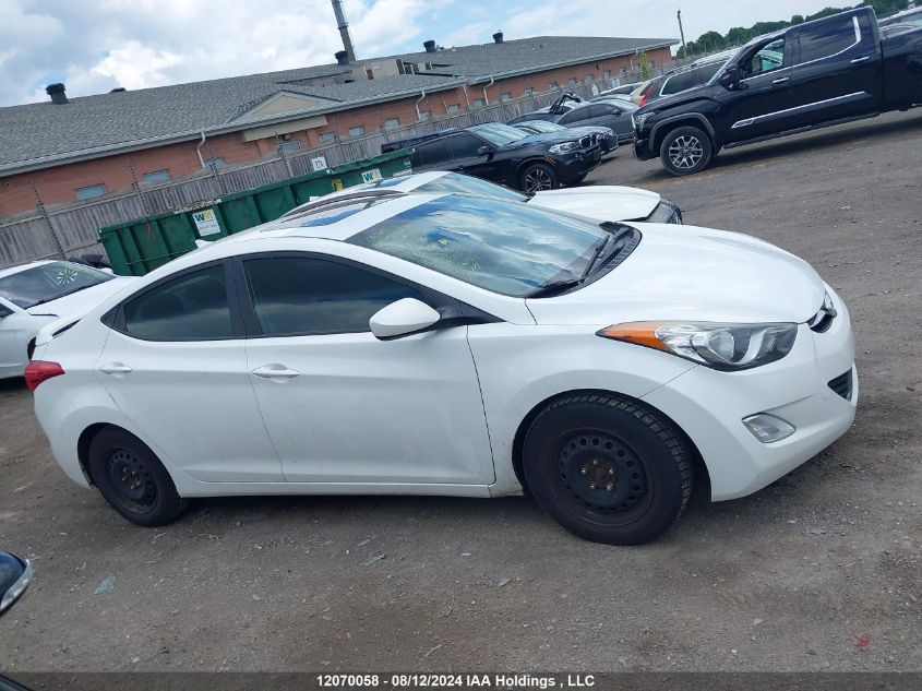 2012 Hyundai Elantra Gls/Limited VIN: 5NPDH4AE4CH144119 Lot: 12070058