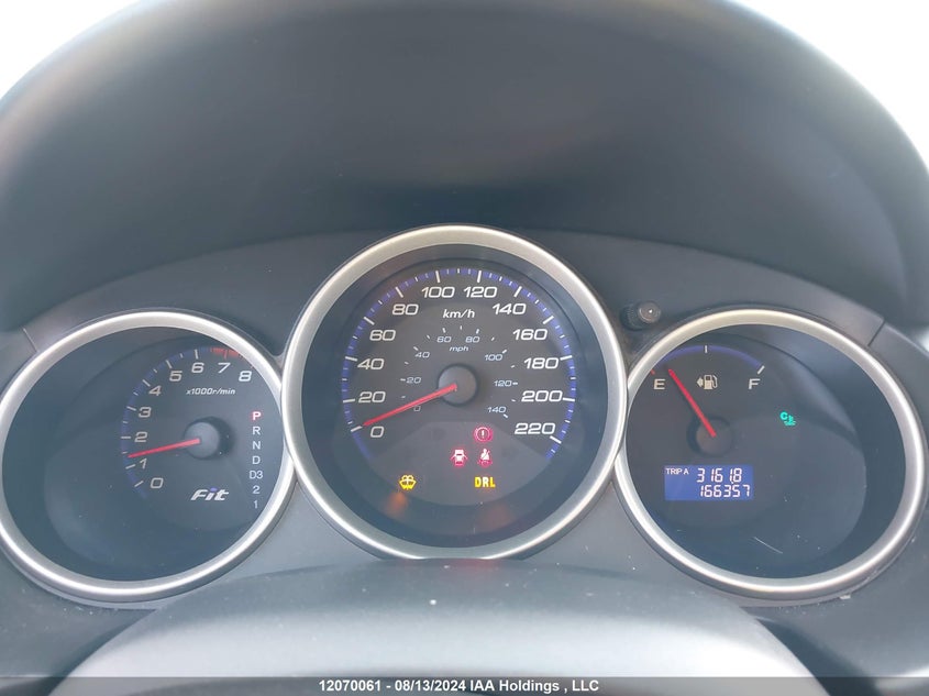 2008 Honda Fit VIN: JHMGD38458S811500 Lot: 12070061