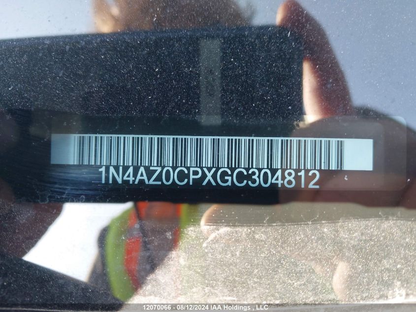 2016 Nissan Leaf VIN: 1N4AZ0CPXGC304812 Lot: 12070066