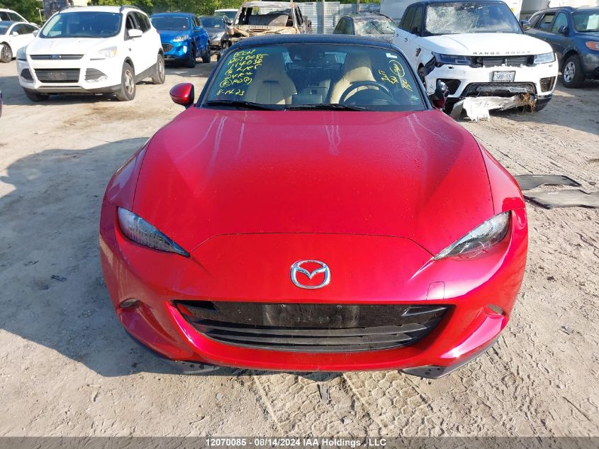 2016 Mazda Mx-5 VIN: JM1NDAD7XG0114038 Lot: 12070085