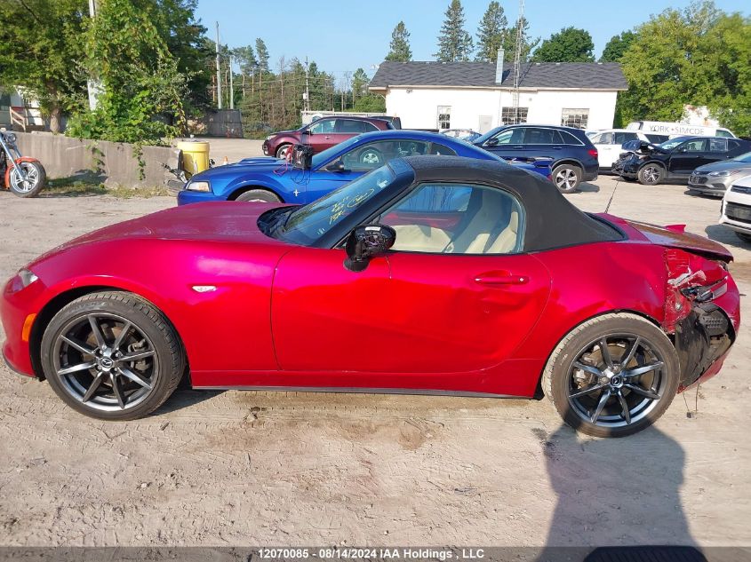 2016 Mazda Mx-5 VIN: JM1NDAD7XG0114038 Lot: 12070085