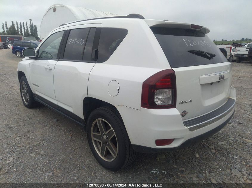 1C4NJDAB0FD195190 2015 Jeep Compass Sport/North