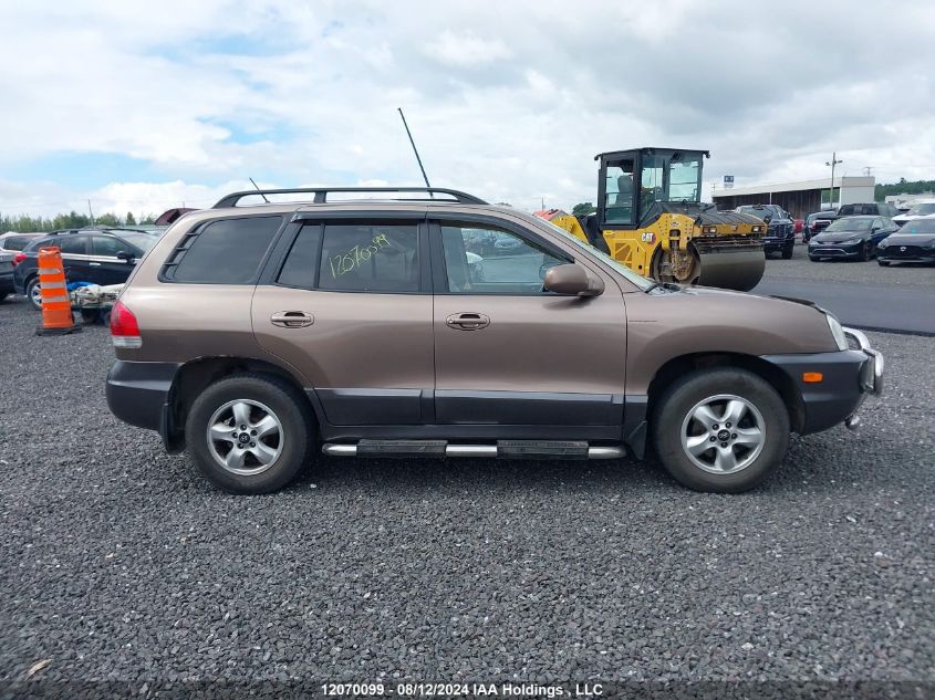 2006 Hyundai Santa Fe VIN: KM8SB73D26U036375 Lot: 12070099