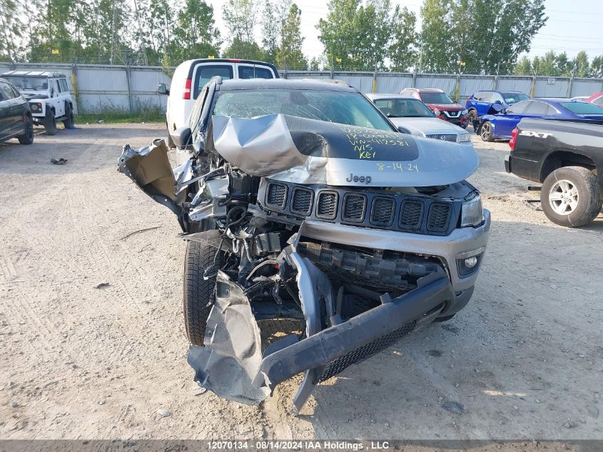 2018 Jeep Compass Trailhawk VIN: 3C4NJDDB8JT412581 Lot: 12070134