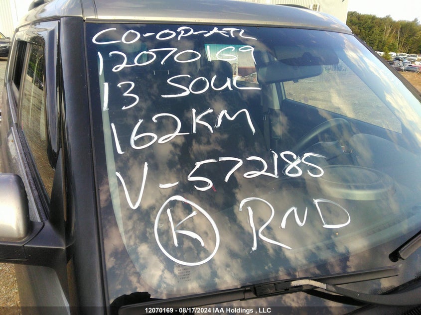 2013 Kia Soul VIN: KNDJT2A63D7572185 Lot: 12070169