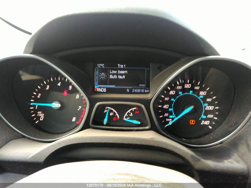 2014 Ford Escape Se VIN: 1FMCU9GX3EUD28047 Lot: 12070170