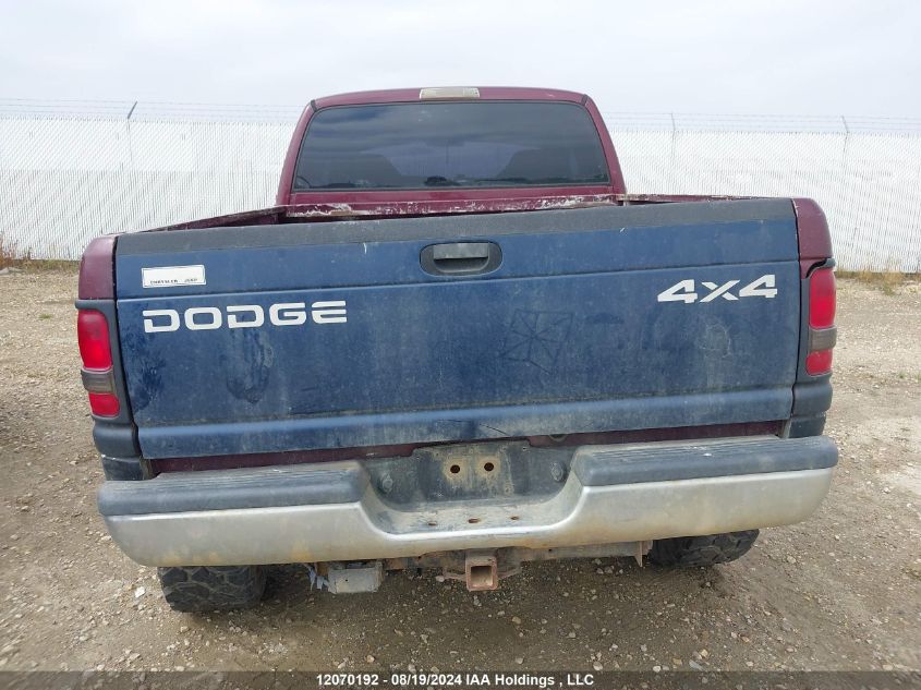 2002 Dodge Ram 2500 VIN: 3B7KF23642M229753 Lot: 12070192