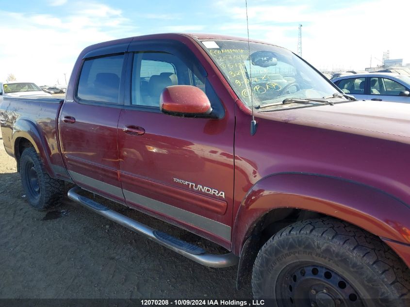 2006 Toyota Tundra Limited V8 VIN: 5TBDT48146S518561 Lot: 12070208