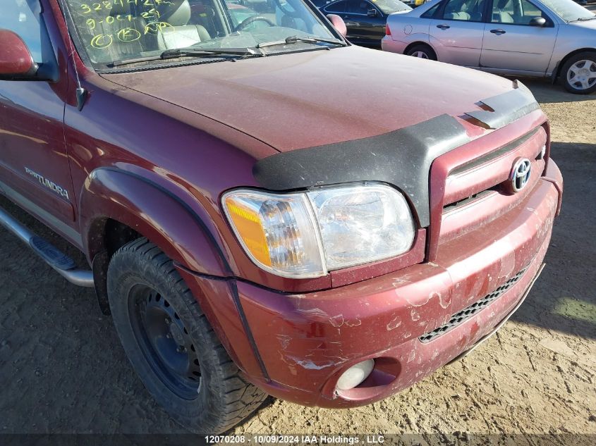 2006 Toyota Tundra Limited V8 VIN: 5TBDT48146S518561 Lot: 12070208