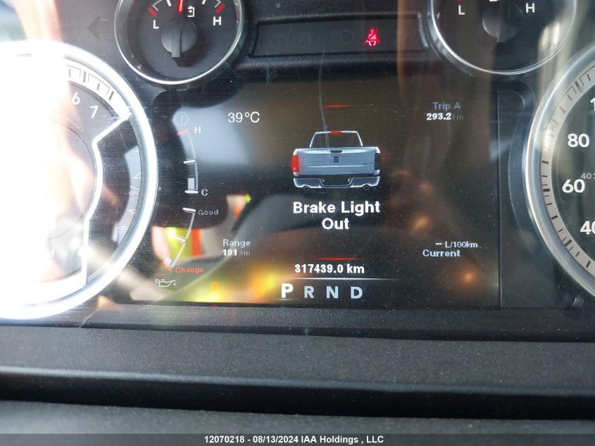 2014 Ram 1500 Slt VIN: 1C6RR7GGXES288976 Lot: 12070218