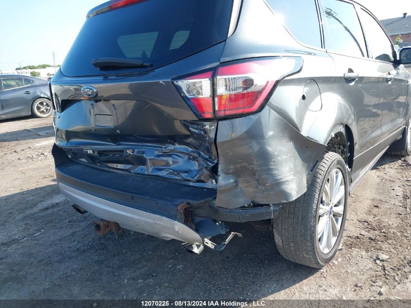 2017 Ford Escape Titanium VIN: 1FMCU9J9XHUC90945 Lot: 12070225