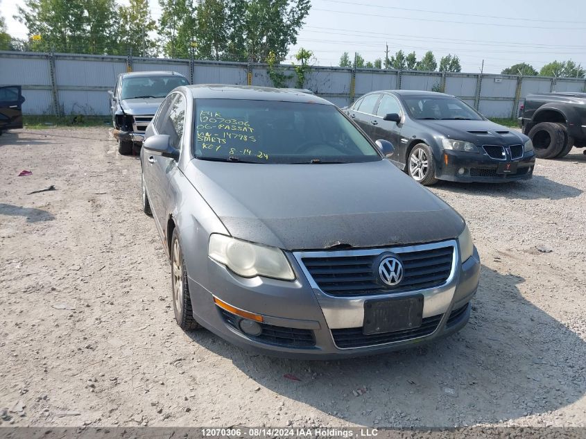 2006 Volkswagen Passat Sedan VIN: WVWGK73C36P147985 Lot: 12070306