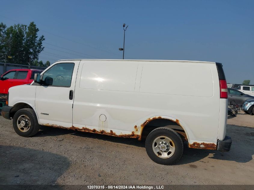 2004 Chevrolet Express G2500 VIN: 1GCGG25VX41167301 Lot: 12070315
