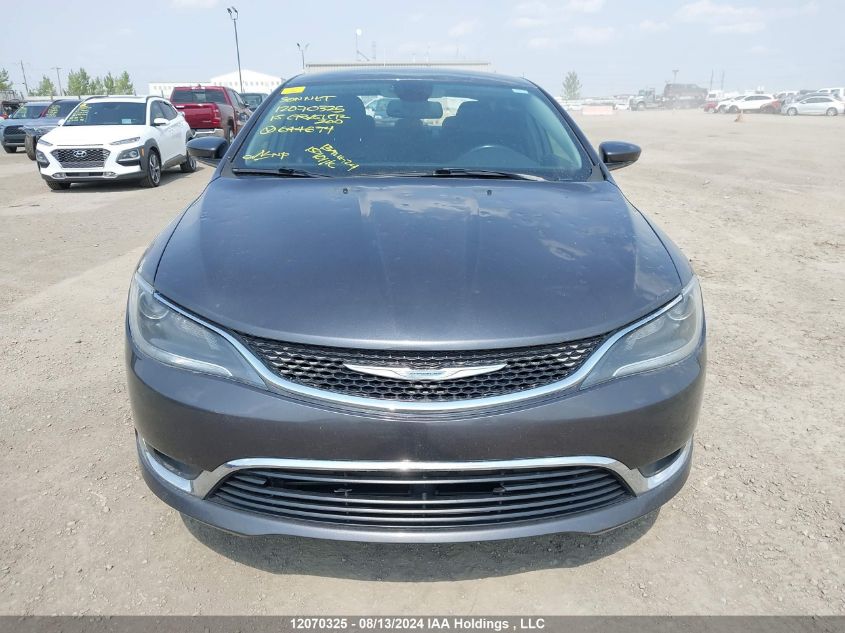 2015 Chrysler 200 Limited VIN: 1C3CCCAB8FN644674 Lot: 12070325