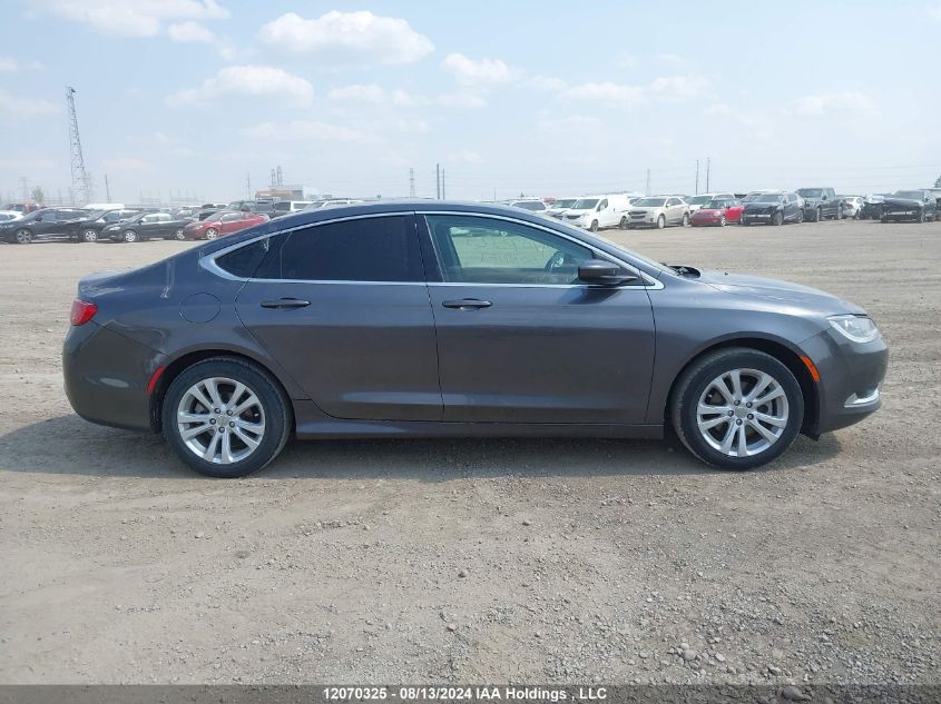 2015 Chrysler 200 Limited VIN: 1C3CCCAB8FN644674 Lot: 12070325